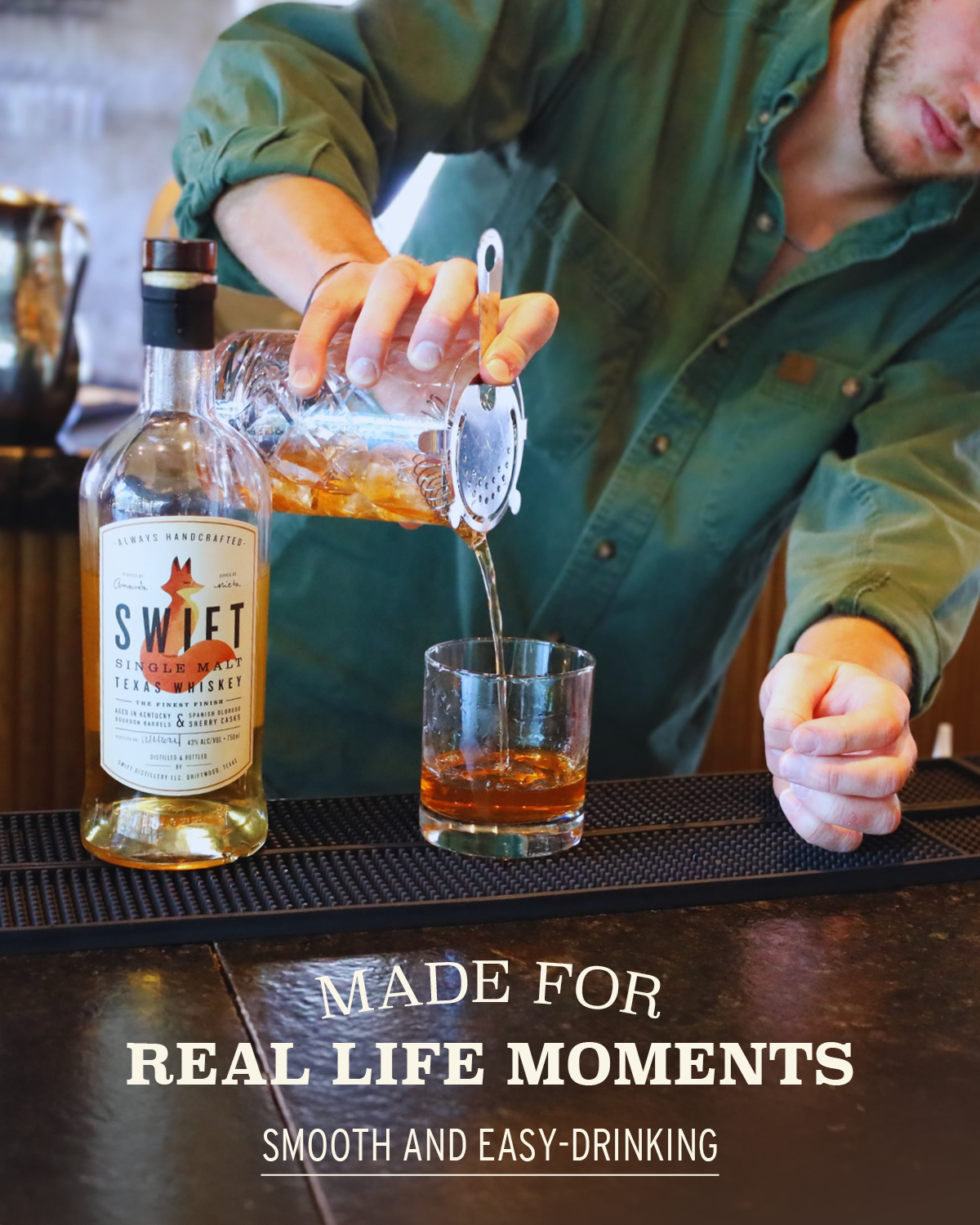 Swift Single Malt Texas Whiskey - Oloroso Finish